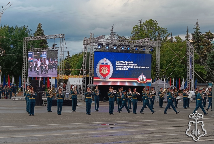 Росгвардейцы обеспечили охрану правопорядка во время проведения XIII Международного фестиваля духовых оркестров в Тамбове