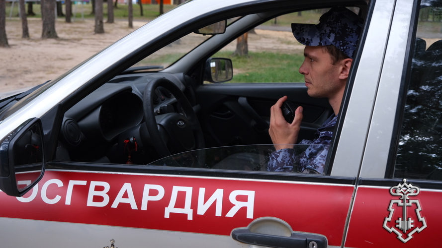 Росгвардейцы задержали подозреваемого в краже товаров из гипермаркета в Тамбове