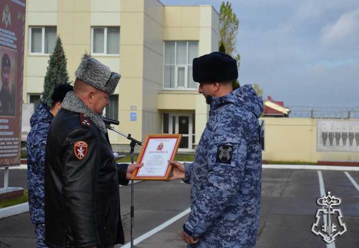 Сотрудники вневедомственной охраны Росгвардии отметили профессиональный праздник в Тамбовской области