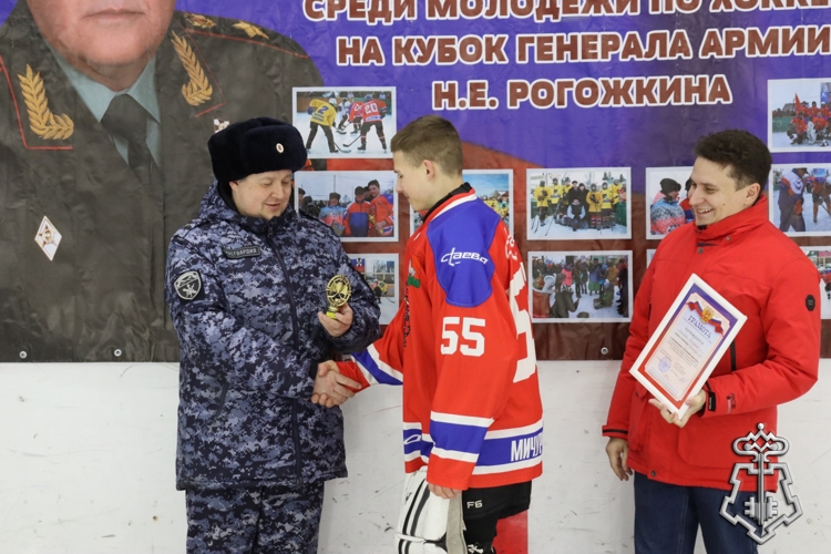 Турнир по хоккею с шайбой на Кубок генерала армии Николая Рогожкина состоялся в Тамбовской области