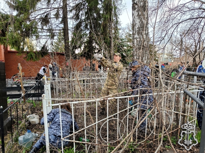 Росгвардейцы приняли участие в акции «Память Победы» в Тамбове
