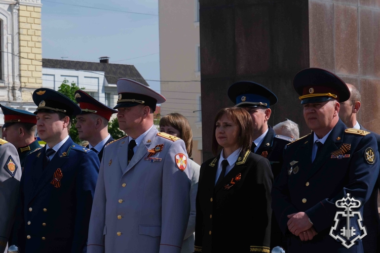 Руководитель Управления Росгвардии по Тамбовской области принял участие в мероприятиях в честь 81-й годовщины Великой Победы