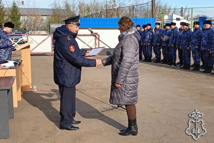 Сотрудники вневедомственной охраны Росгвардии отметили профессиональный праздник в Тамбове