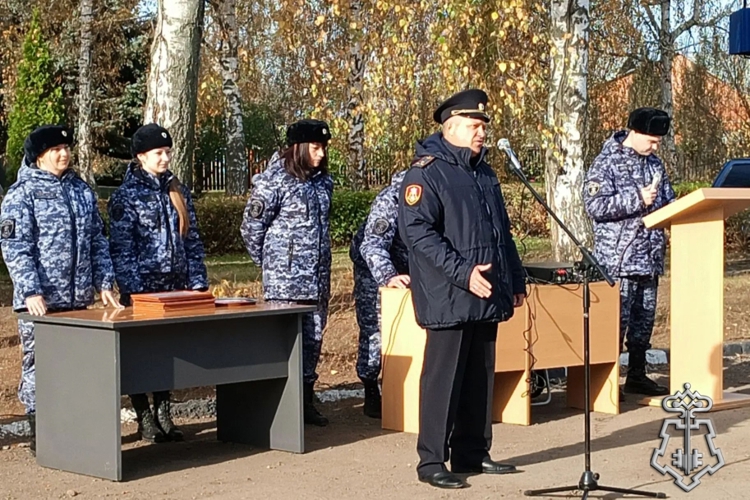 Сотрудники вневедомственной охраны Росгвардии отметили профессиональный праздник в Тамбове